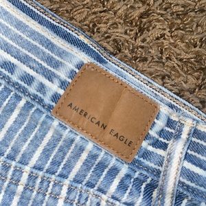 American Eagle Striped Shorts